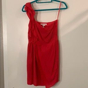 One shoulder dress